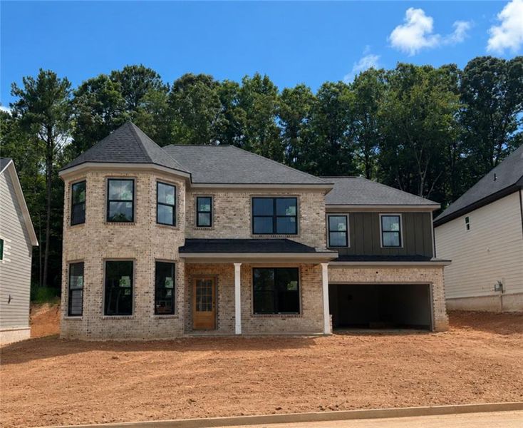 In-progress construction of a new home in , Buford, GA (Image 45).