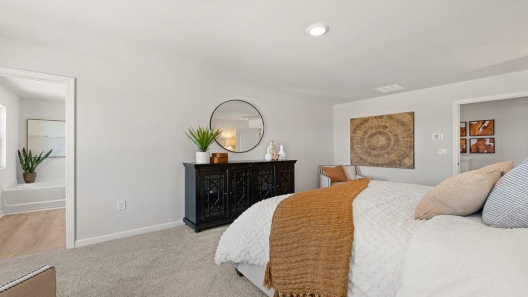 Furnished interior view inside a new home in Rolling Meadows, Jasper (Image 7).