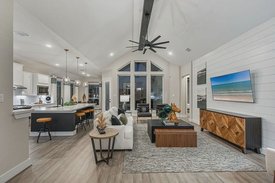 Image 15 representing the Kaylee by Chesmar Homes in Mesa Western, Cibolo, TX.