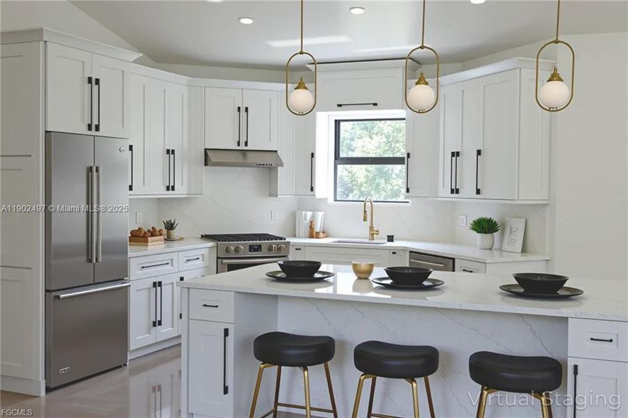 Furnished interior view inside a new home in , Lehigh Acres (Image 7). Furnished interior view inside a new home in , Lehigh Acres (Image 7).