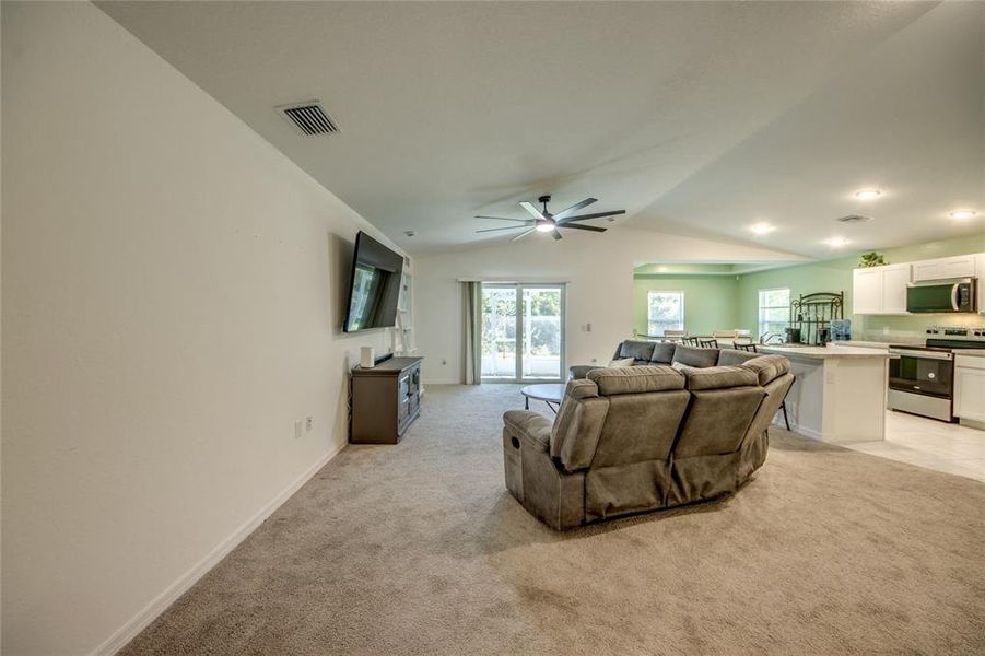 Furnished interior view inside a new home in , Port Charlotte (Image 6). Furnished interior view inside a new home in , Port Charlotte (Image 6).