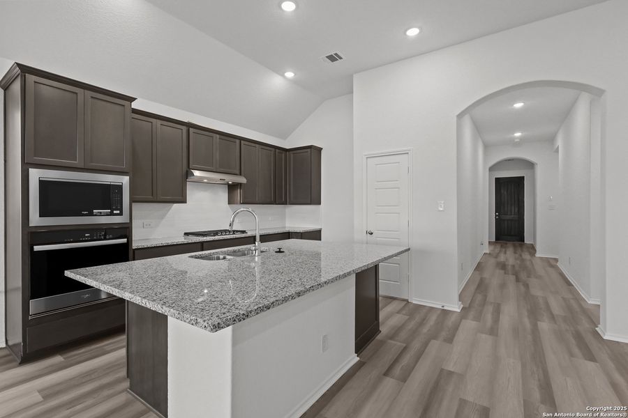 Furnished interior view inside a new home in Sunflower Ridge, New Braunfels (Image 9).