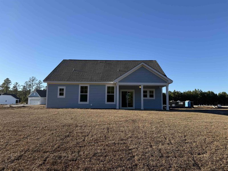 Exterior details and patio area of a home in Westwood Reserve, Conway (Image 19).