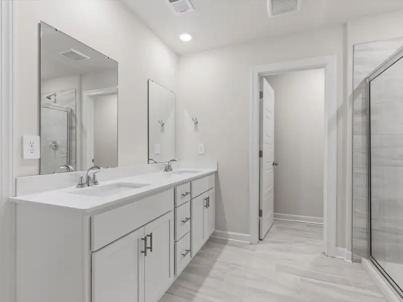 Furnished interior view inside a new home in Shiloh Valley, Piedmont (Image 7).