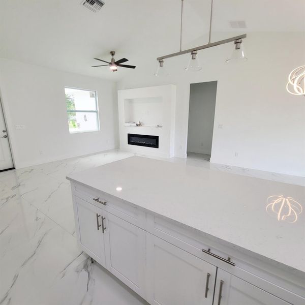 Furnished interior view inside a new home in , Okeechobee (Image 4).