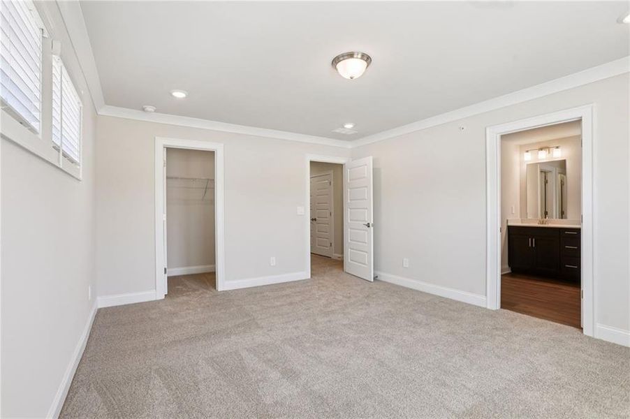 Spacious, unfurnished interior of a new home in Hemingway - Highland Series, Cumming (Image 36).
