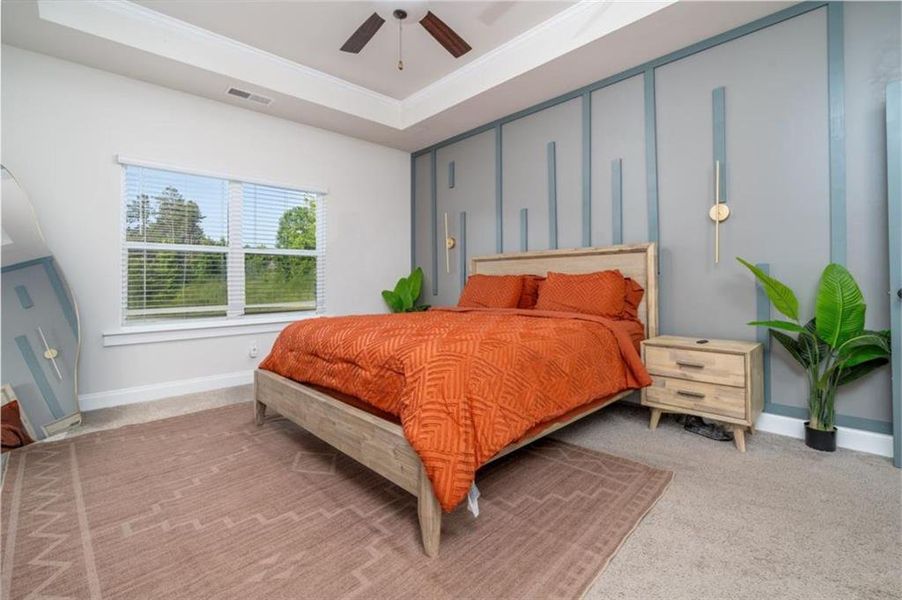 Furnished interior view inside a new home in , Newnan (Image 12).