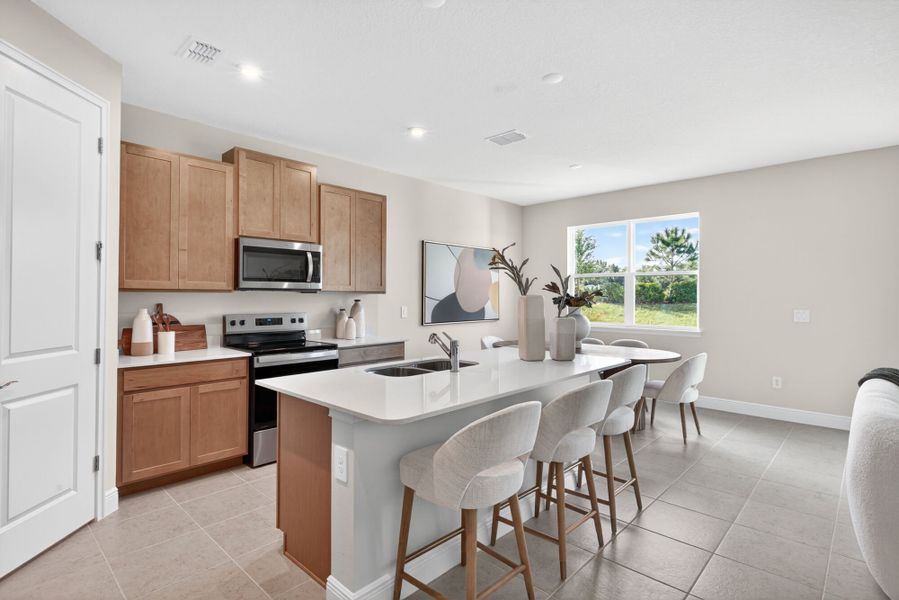Furnished interior view inside a new home in Windwater, Parrish (Image 3). Furnished interior view inside a new home in Windwater, Parrish (Image 3).