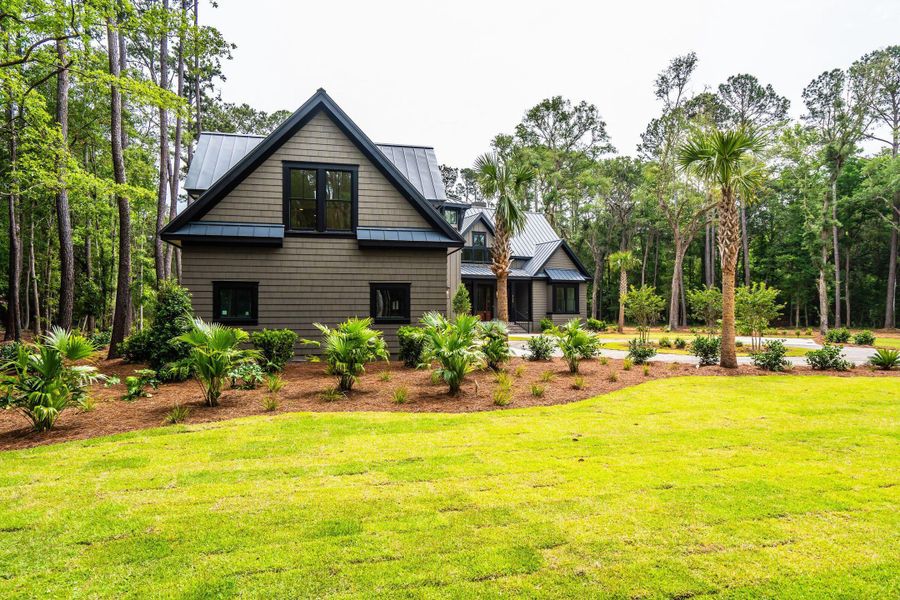 Front exterior of a new home in , Johns Island, SC, highlighting curb appeal (Image 33).