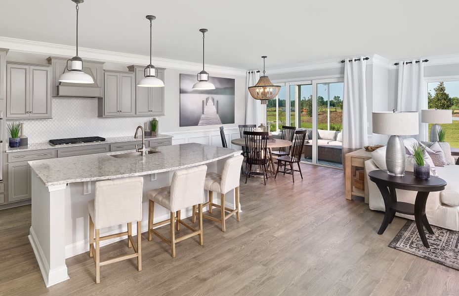 Furnished interior view inside a new home in Carriage Estates, Lexington (Image 13).