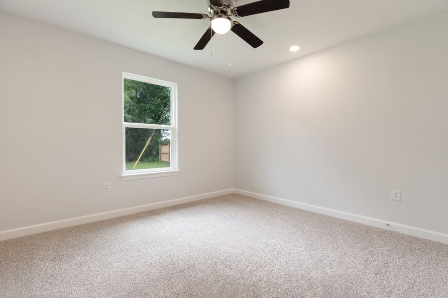 Spacious, unfurnished interior of a new home in Southern Charm, Crestview (Image 35). Spacious, unfurnished interior of a new home in Southern Charm, Crestview (Image 35).