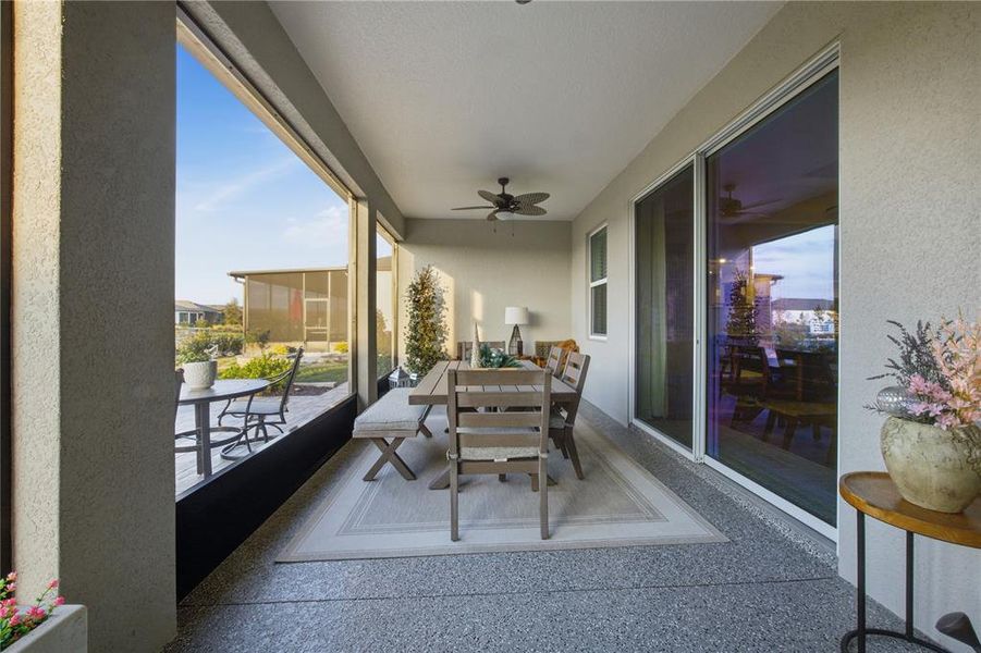Exterior details and patio area of a home in , Ocala (Image 3).