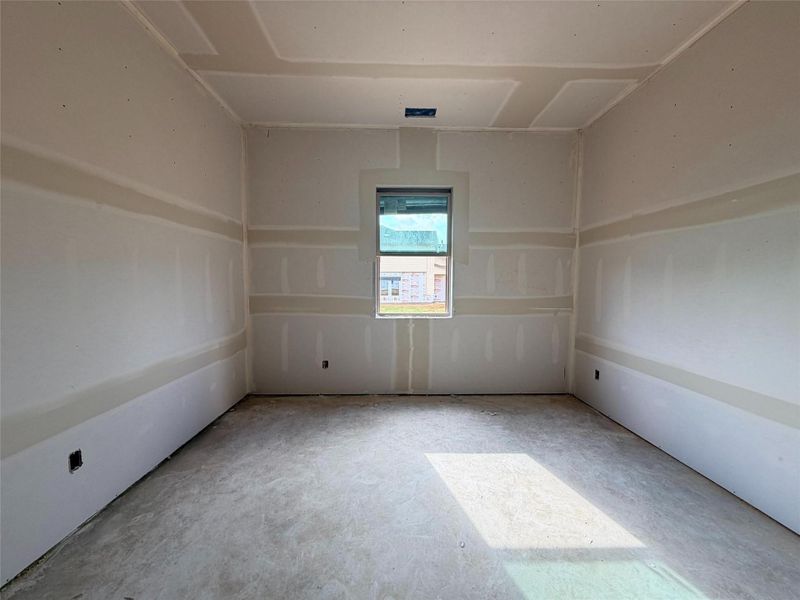 Construction Progress - bedroom