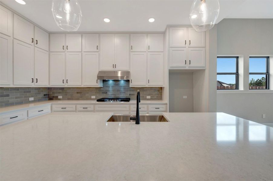 Furnished interior view inside a new home in COLTON - Reserve Collection, Todd Mission (Image 10).