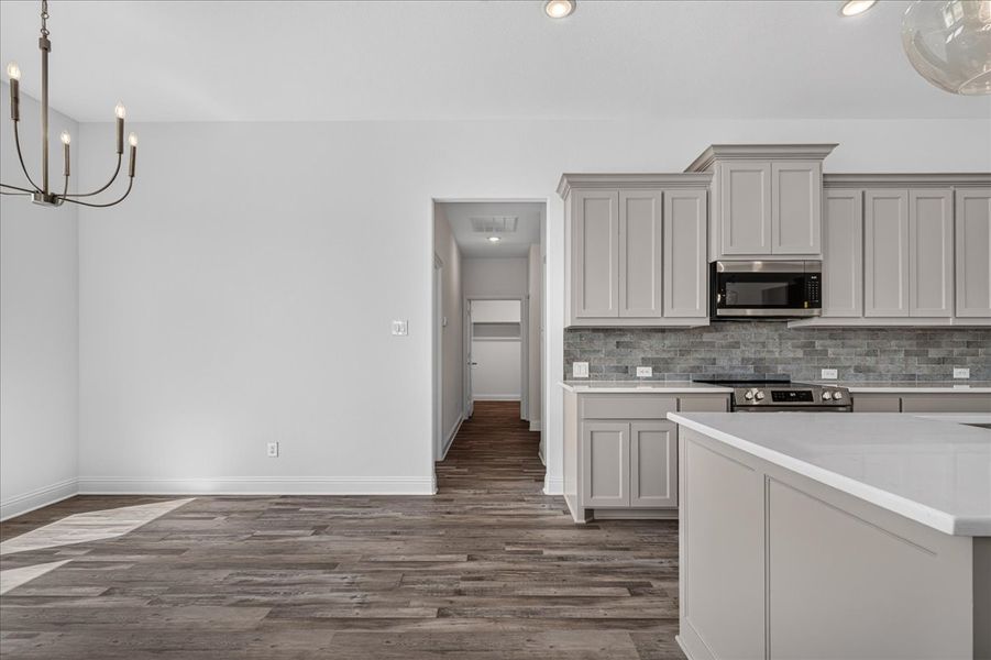 Furnished interior view inside a new home in Taylor Ranch, Springtown (Image 6).