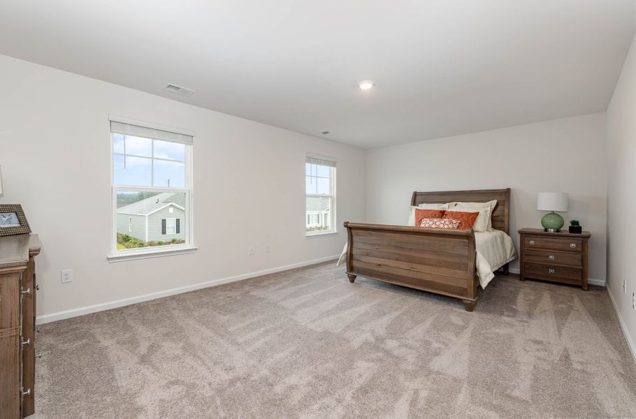 Representative furnished interior of a home built from the GALEN by D.R. Horton in The Meadows at Wildwood Village, Shallotte (Image 13).