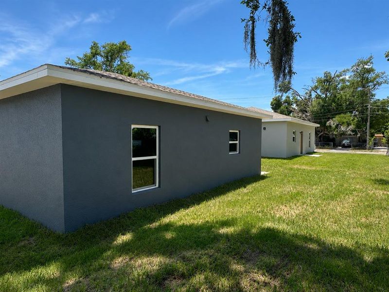 Exterior details and patio area of a home in , Tampa (Image 4). Exterior details and patio area of a home in , Tampa (Image 4).