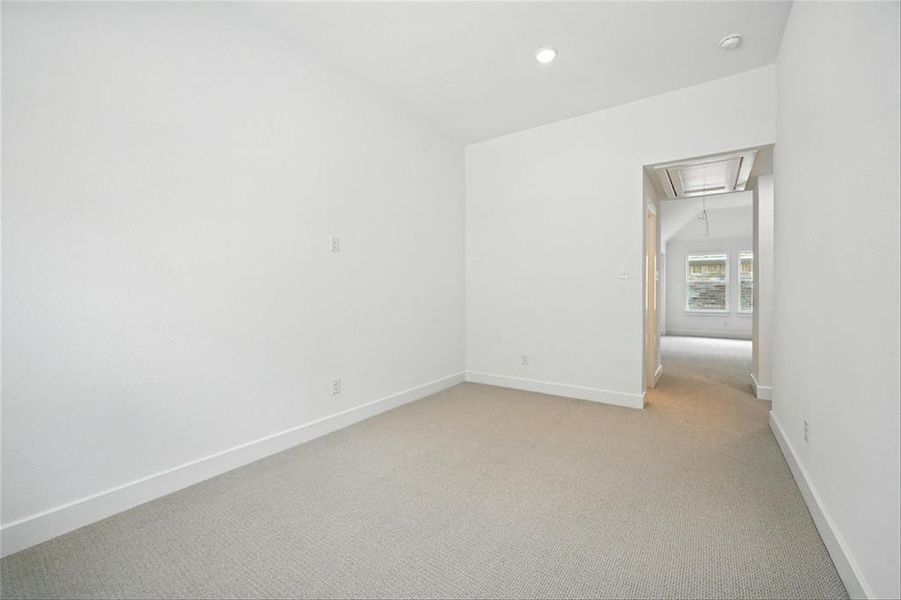 Spacious, unfurnished interior of a new home in Mosaic: Classic Series - 50ft. Lots, Celina (Image 19).