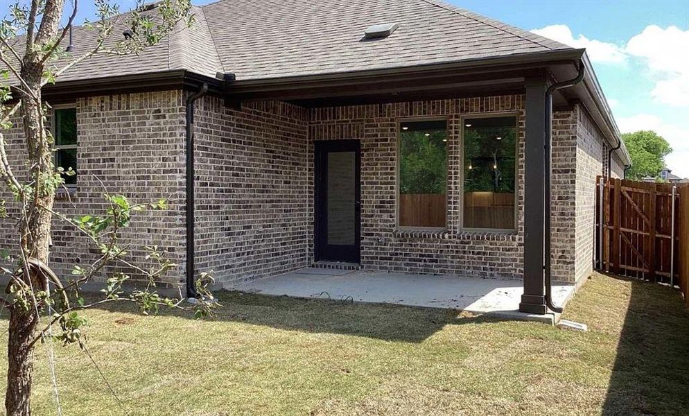 Covered Patio Construction Progress