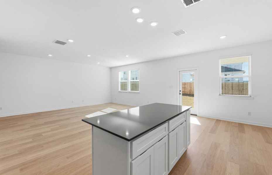 Furnished interior view inside a new home in Sunfield, Buda (Image 5).