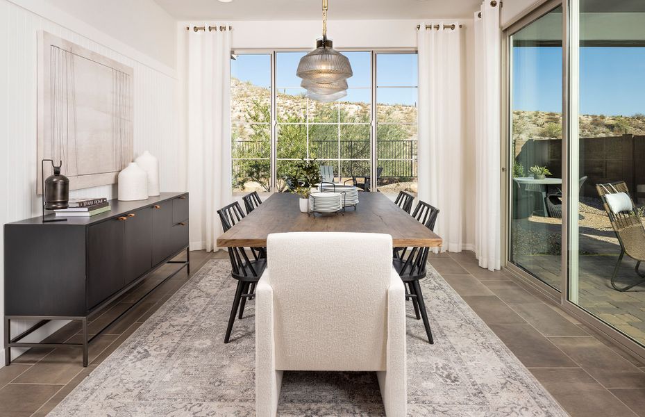 Furnished interior view inside a new home in Foothills at Northpointe, Peoria (Image 3).