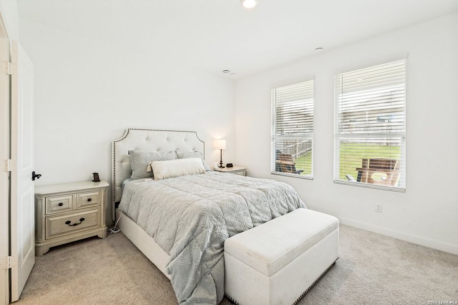 Furnished interior view inside a new home in Hidden Trails, Bulverde (Image 17).
