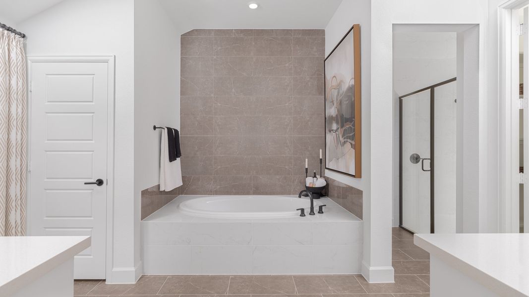 Image 12 representing the 2810W by Perry Homes in The Highlands 60', Porter, TX. Image 12 representing the 2810W by Perry Homes in The Highlands 60', Porter, TX.