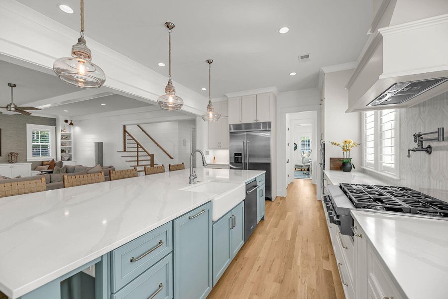 Furnished interior view inside a new home in , Mount Pleasant (Image 71). Furnished interior view inside a new home in , Mount Pleasant (Image 71).