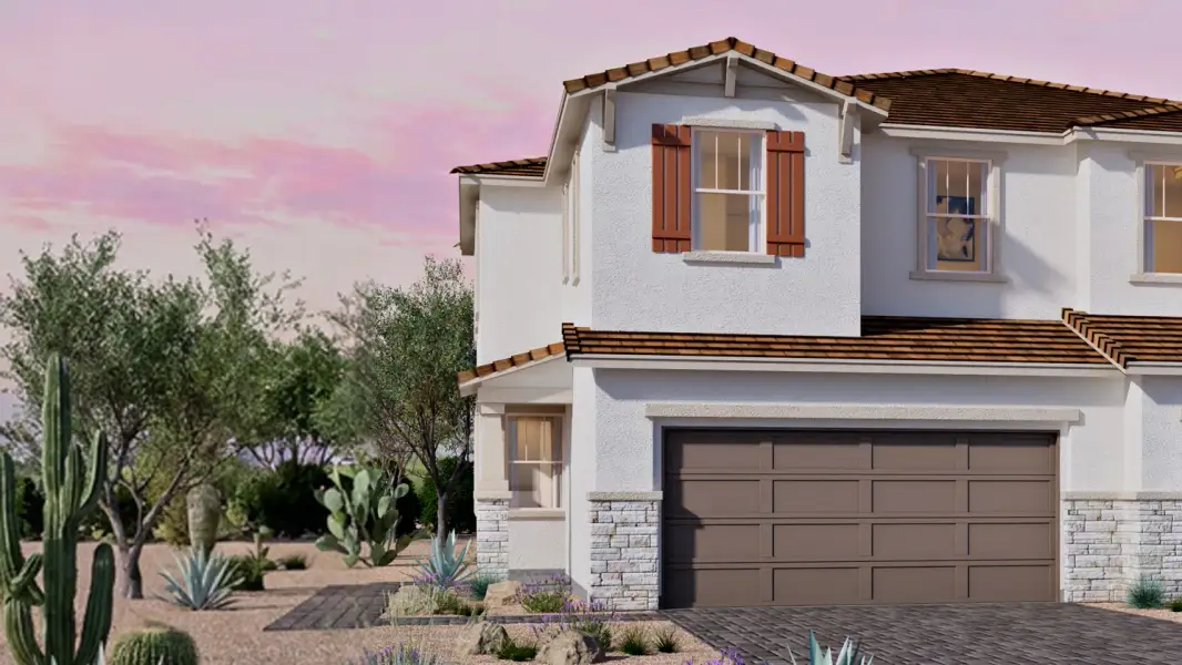 Representative exterior photo of a completed home built from the Hartford by D.R. Horton in Upper Canyon, Phoenix, AZ (Image 9). Representative exterior photo of a completed home built from the Hartford by D.R. Horton in Upper Canyon, Phoenix, AZ (Image 9).