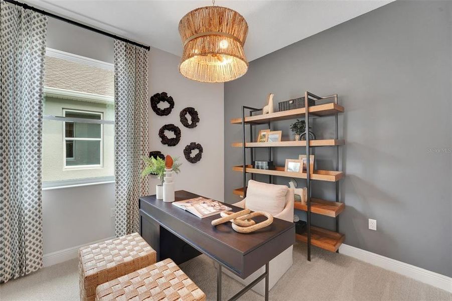 Furnished interior view inside a new home in Willowbrook North, Winter Haven (Image 24).