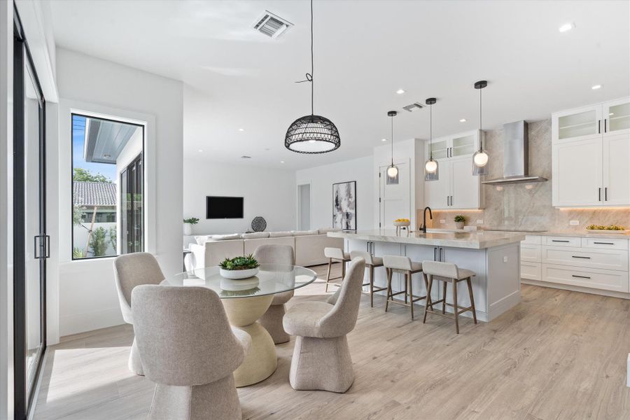 Furnished interior view inside a new home in , Lighthouse Point (Image 15). Furnished interior view inside a new home in , Lighthouse Point (Image 15).