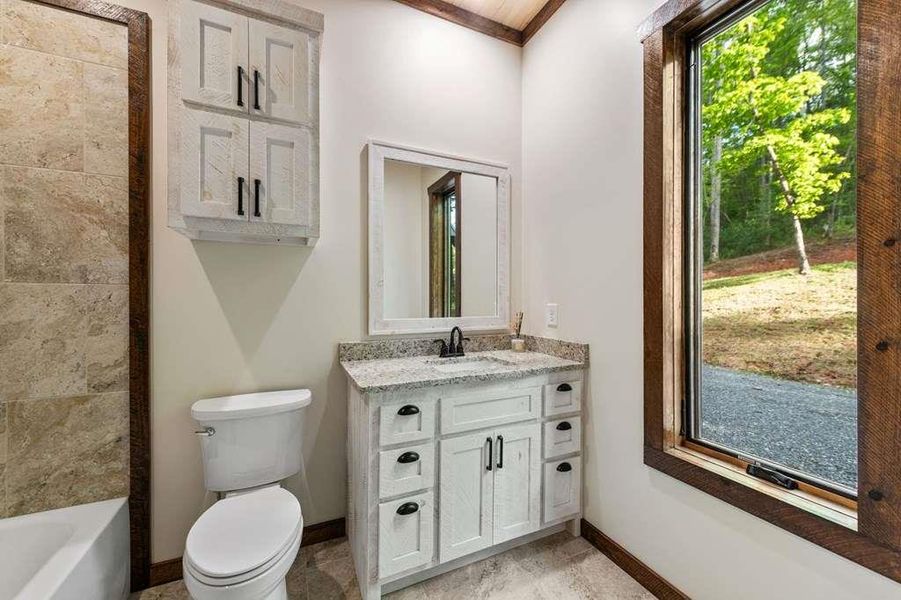 Furnished interior view inside a new home in , Blue Ridge (Image 15).