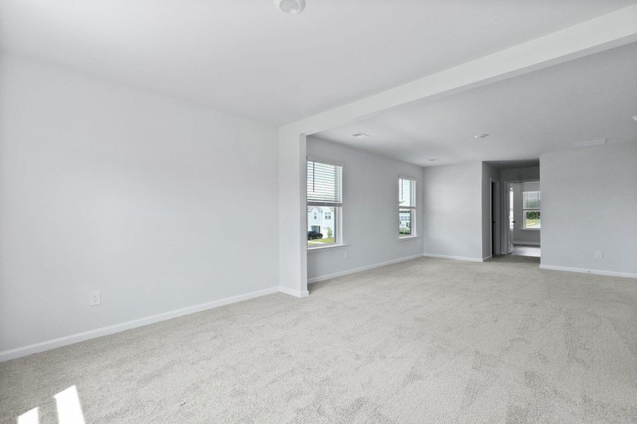 Spacious, unfurnished interior of a new home in The Garrison, Summerville (Image 20). Spacious, unfurnished interior of a new home in The Garrison, Summerville (Image 20).