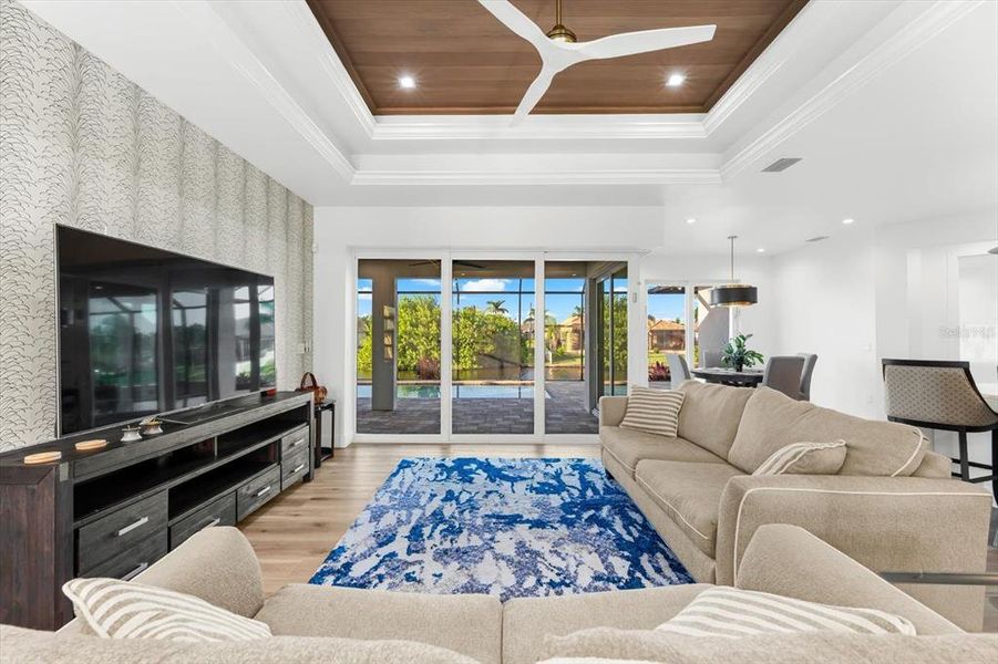 Furnished interior view inside a new home in , Port Charlotte (Image 48).