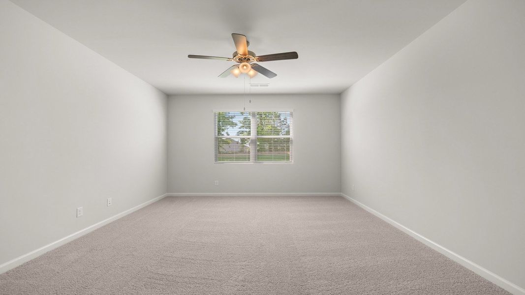 Spacious, unfurnished interior of a new home in Estates at Deer Hollow, Grovetown (Image 16). Spacious, unfurnished interior of a new home in Estates at Deer Hollow, Grovetown (Image 16).