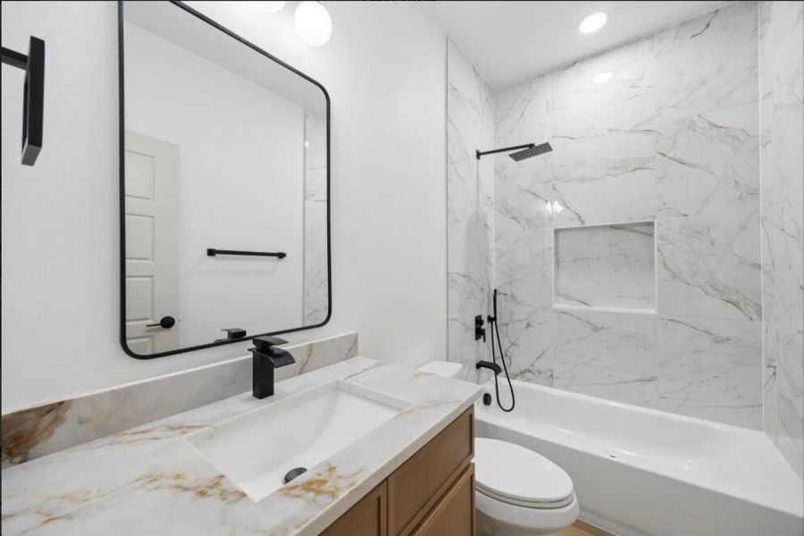 Furnished interior view inside a new home in , Sherman (Image 11).