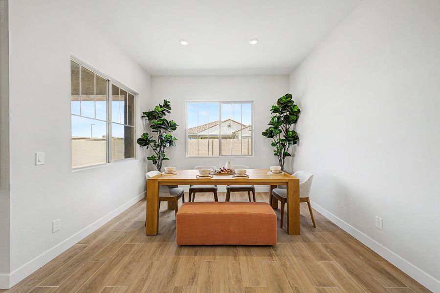 Furnished interior view inside a new home in North Creek, Queen Creek (Image 7). Furnished interior view inside a new home in North Creek, Queen Creek (Image 7).