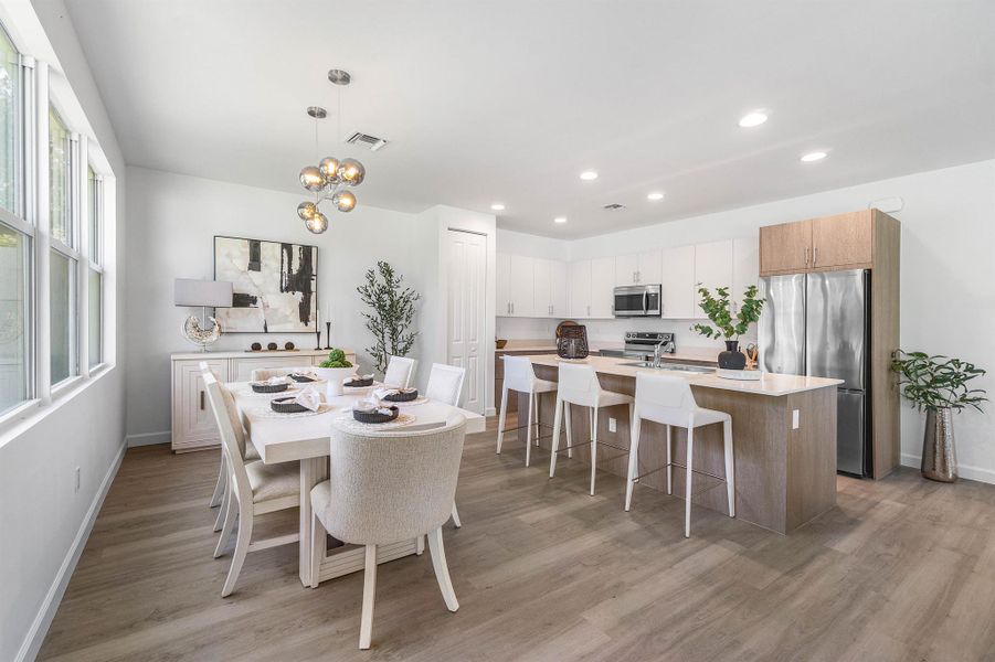 Furnished interior view inside a new home in Symphony Place, West Palm Beach (Image 16). Furnished interior view inside a new home in Symphony Place, West Palm Beach (Image 16).