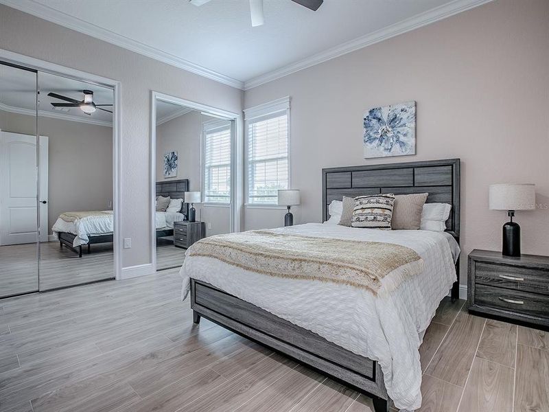 Furnished interior view inside a new home in , Oxford (Image 35).