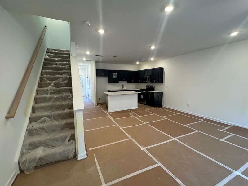 Entrance Construction Progress