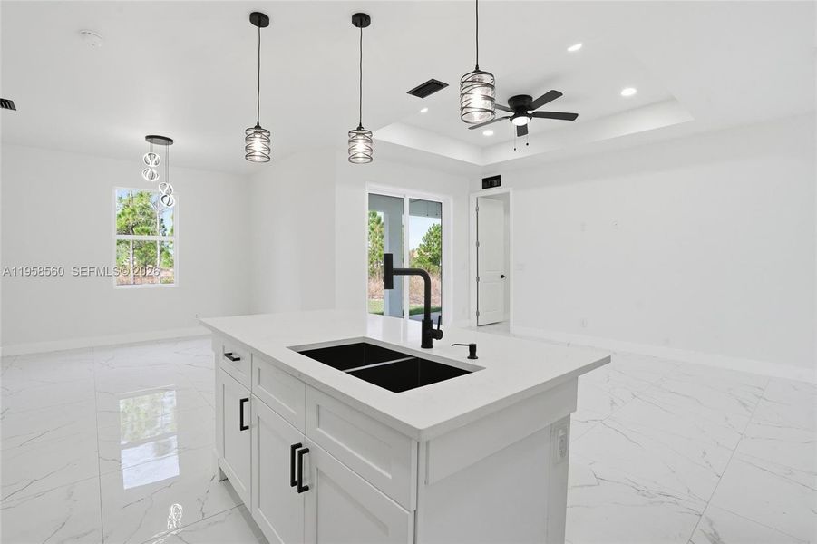 Furnished interior view inside a new home in , Lehigh Acres (Image 10).