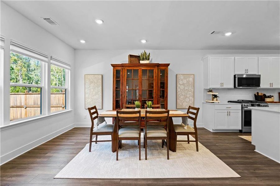 Furnished interior view inside a new home in Candleberry Place, Sharpsburg (Image 10).