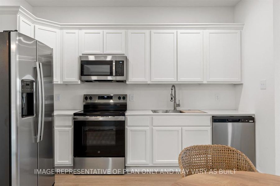 Furnished interior view inside a new home in , Waco (Image 13).