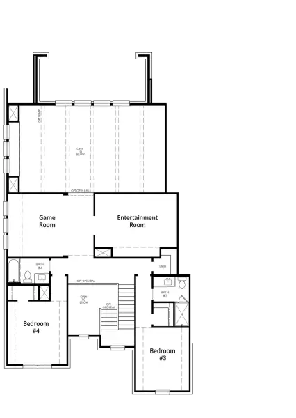 Upstairs Floor Plan Upstairs Floor Plan