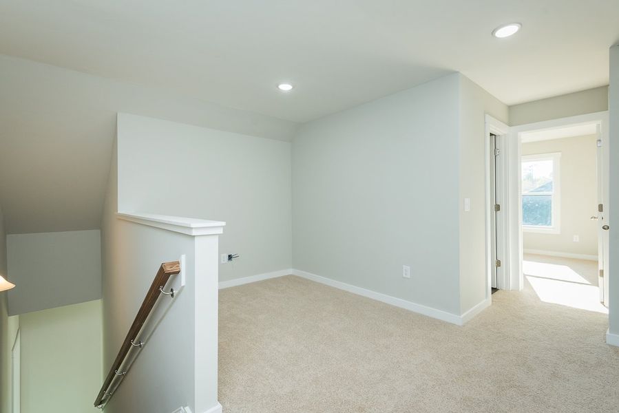 Representative unfurnished interior of a home built from the Tolkien by Foundation Home Builders LLC in Northwyck Drive, Pikeville (Image 19). Representative unfurnished interior of a home built from the Tolkien by Foundation Home Builders LLC in Northwyck Drive, Pikeville (Image 19).