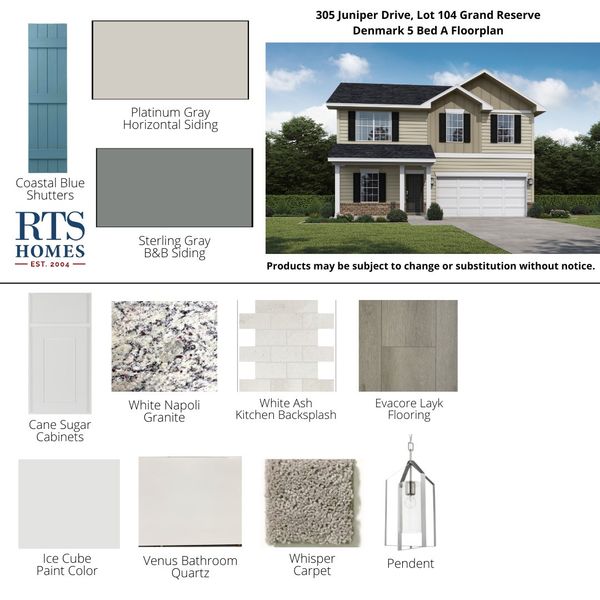 2D floor plan layout of this home in Grand Reserve, Hinesville, GA (Image 6). 2D floor plan layout of this home in Grand Reserve, Hinesville, GA (Image 6).