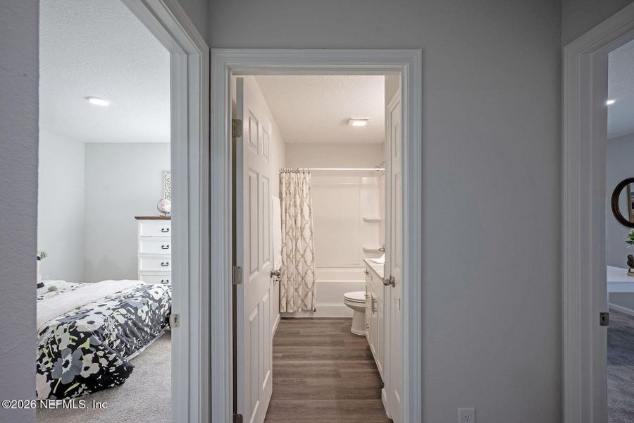 Furnished interior view inside a new home in , Jacksonville (Image 30). Furnished interior view inside a new home in , Jacksonville (Image 30).