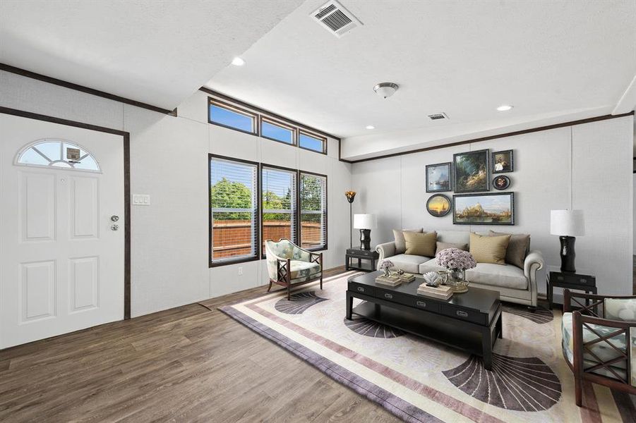 Furnished interior view inside a new home in , Granbury (Image 5).