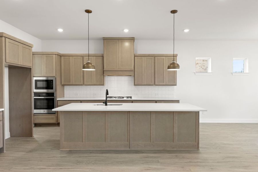 Furnished interior view inside a new home in Wildflower Ranch, Justin (Image 6). Furnished interior view inside a new home in Wildflower Ranch, Justin (Image 6).