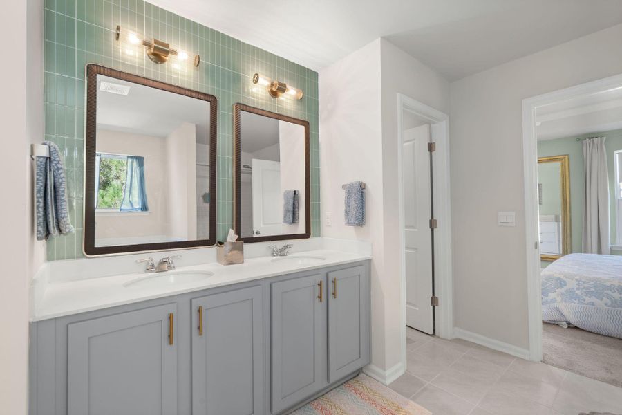 Furnished interior view inside a new home in The Ponds, Summerville (Image 33). Furnished interior view inside a new home in The Ponds, Summerville (Image 33).